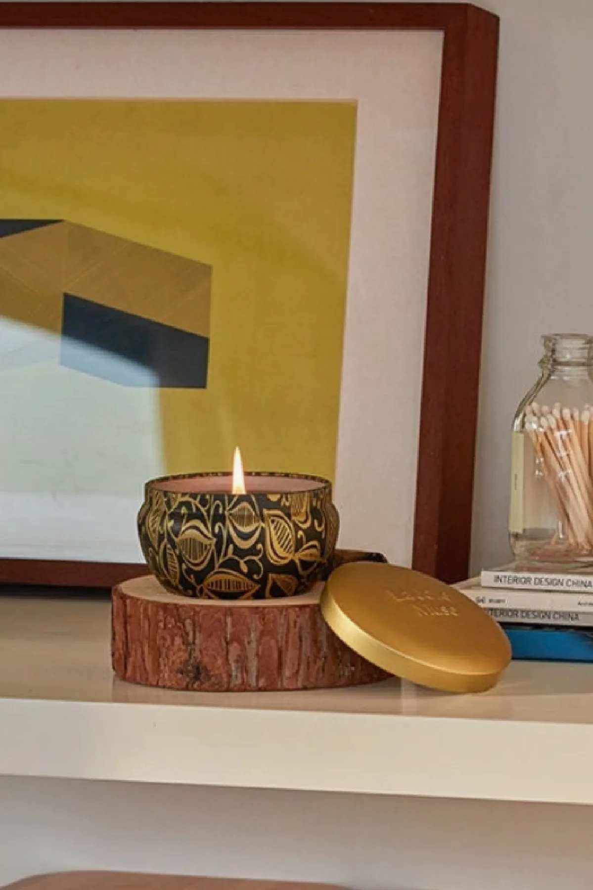 Etty Candle - Vanilla Tobacco (6.5oz)